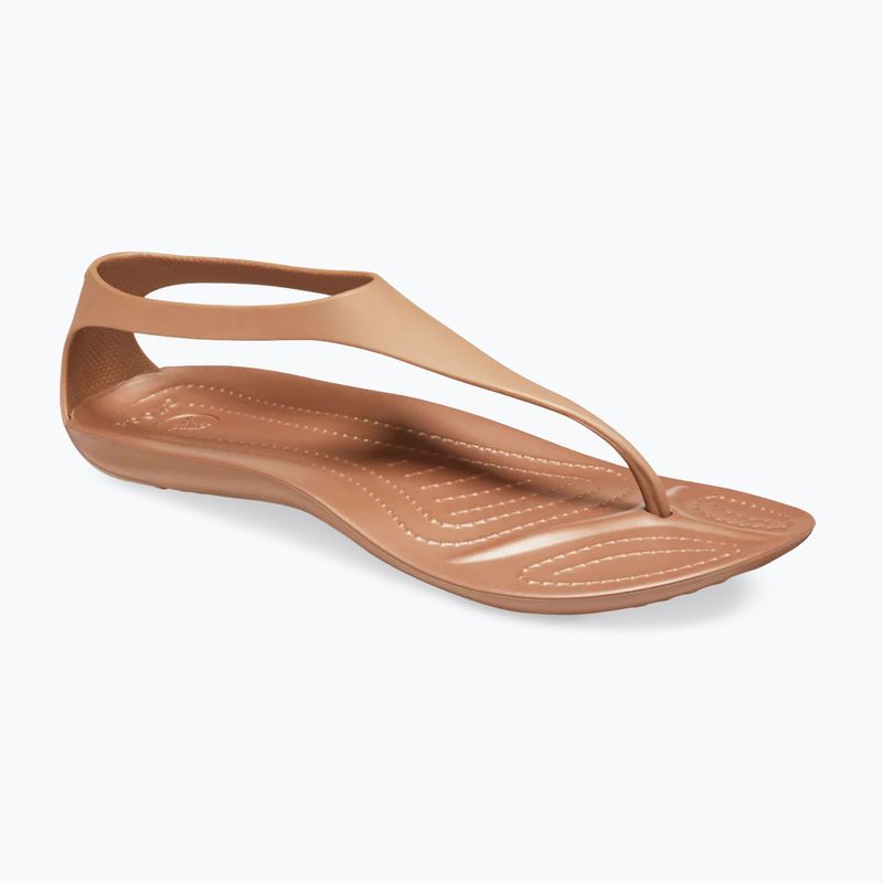 Női papucsok Crocs Sexi Flip bronze 8
