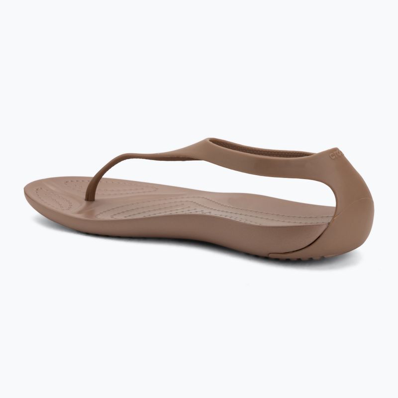 Női papucsok Crocs Sexi Flip bronze 3