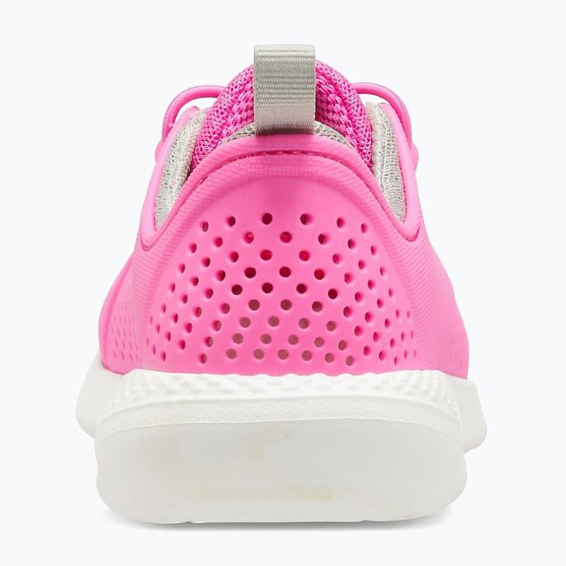 Crocs LiteRide Pacer elektromos rózsaszín/fehér gyermekcipő 9