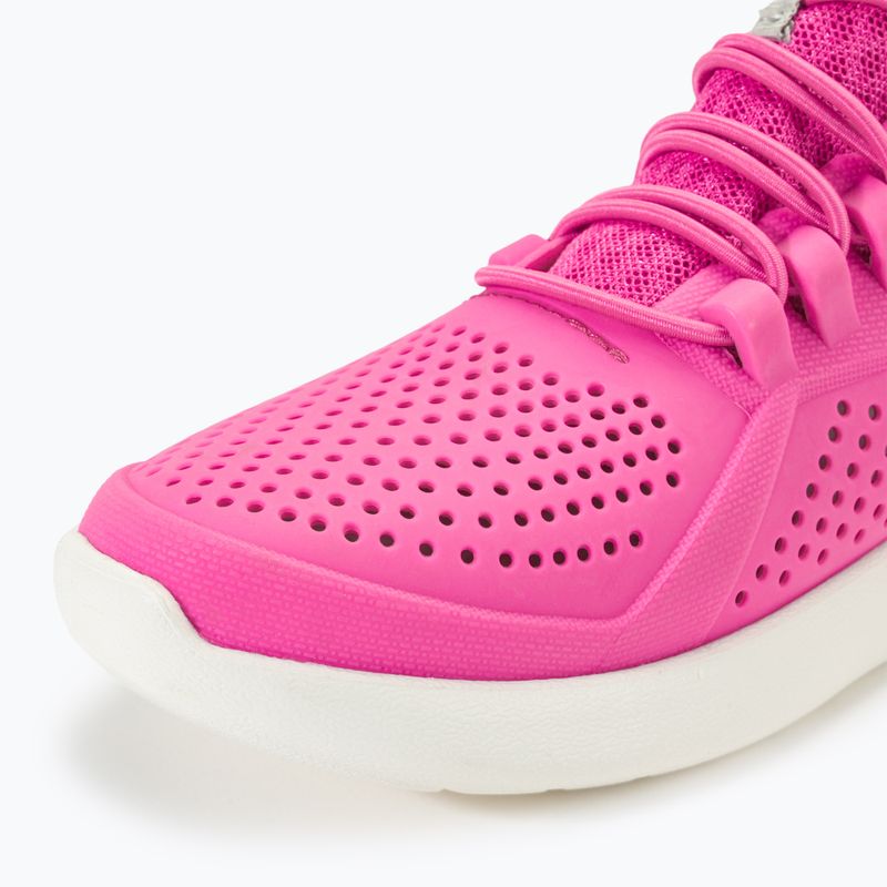 Crocs LiteRide Pacer elektromos rózsaszín/fehér gyermekcipő 7