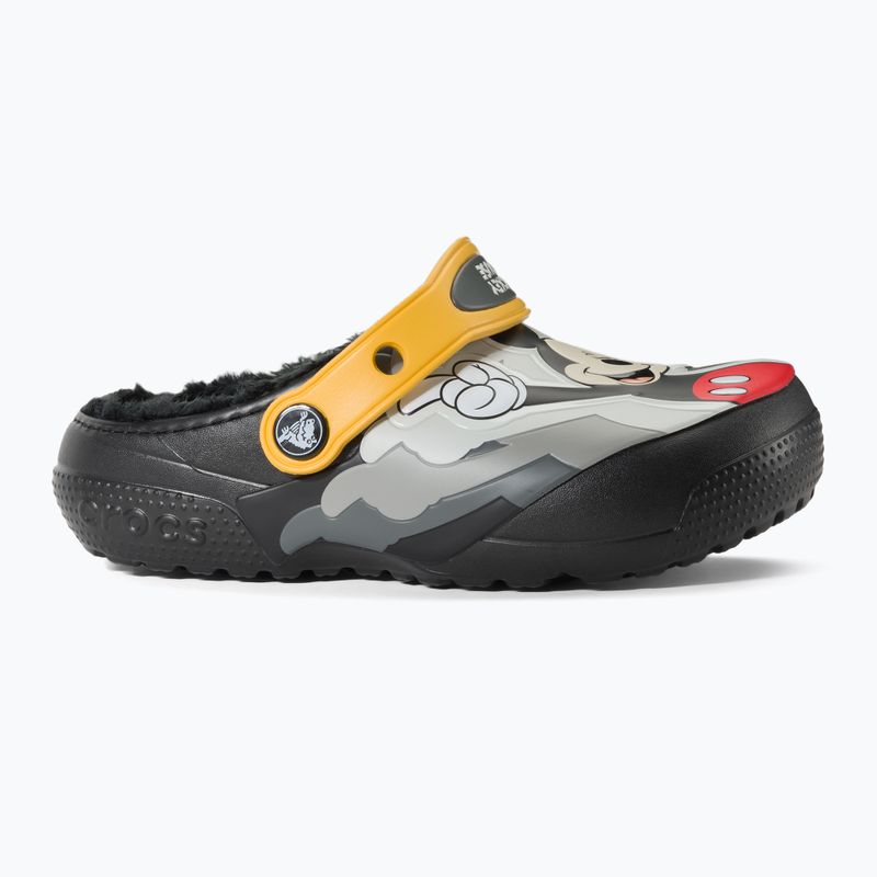Gyermek Crocs Fun Lab bélelt Disney Mickey Mouse Clog fekete 3