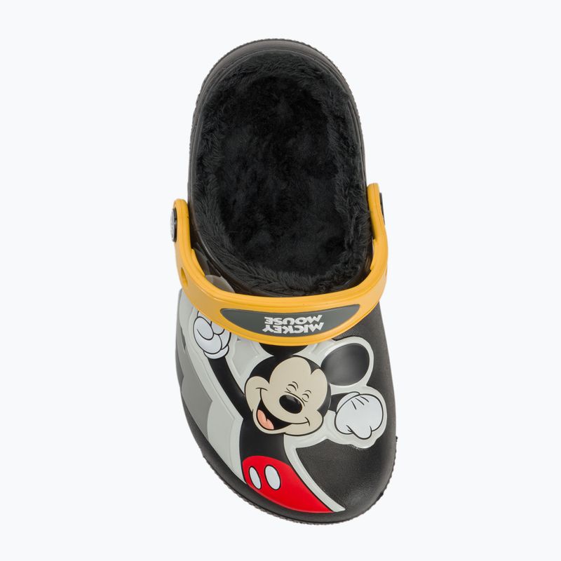 Gyermek Crocs Fun Lab bélelt Disney Mickey Mouse Clog fekete 6