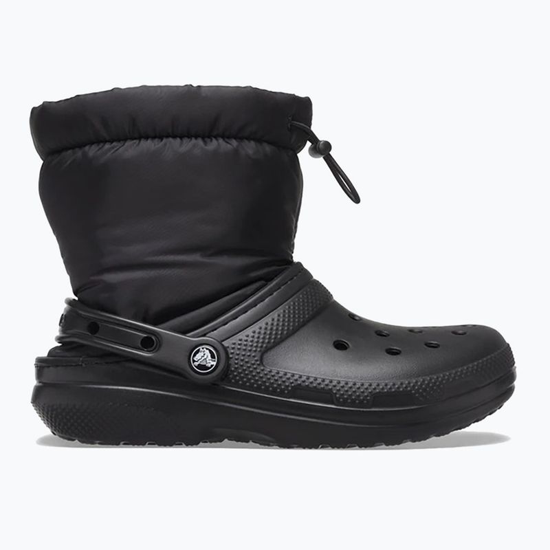 Hótaposó Crocs Classic Lined Neo Puff Boot black/black 8