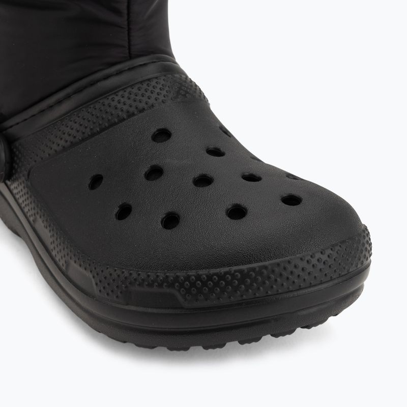 Hótaposó Crocs Classic Lined Neo Puff Boot black/black 7