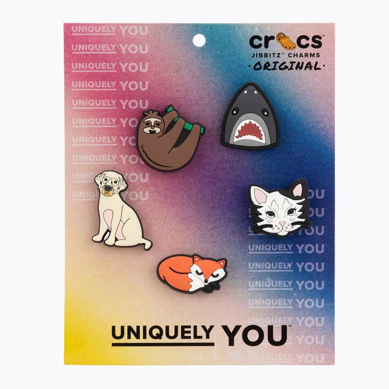 Kitűzők Crocs Jibbitzanimallover jibbitzanimallover5 pack