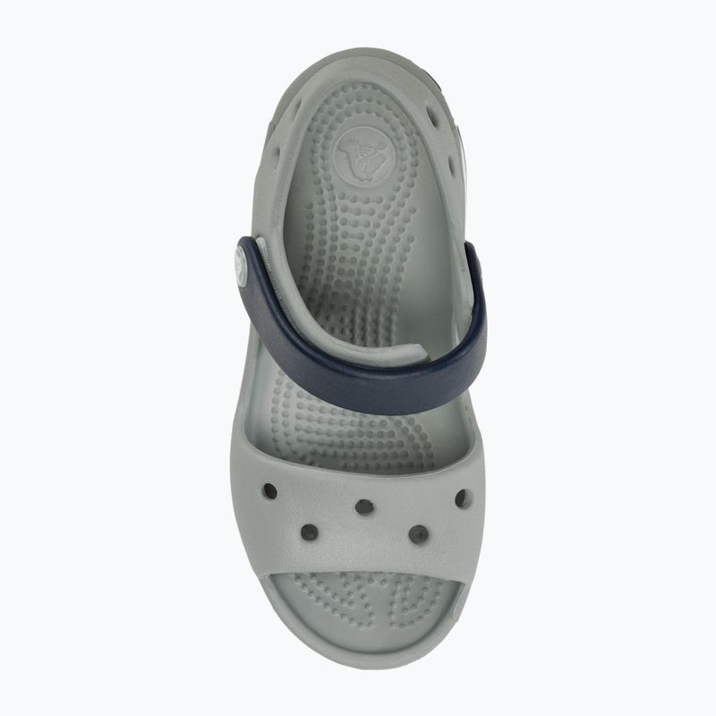 Gyermek szandál Crocs Crockband Kids Sandal light grey/navy 5