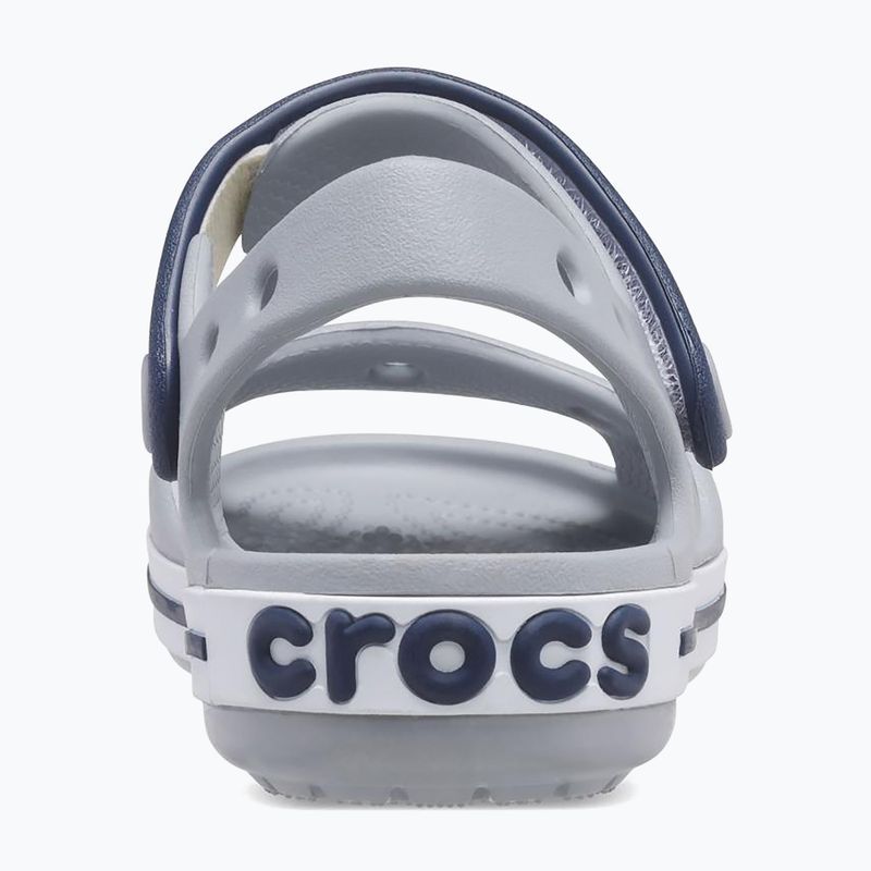 Gyerek szandál Crocs Crockband Kids Sandal light grey/navy 12