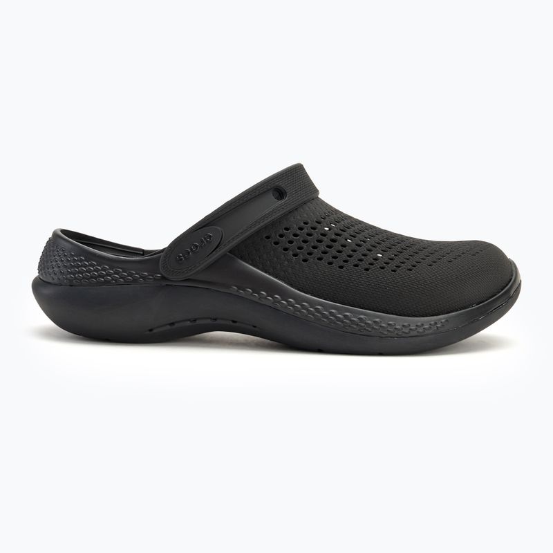 Papucs Crocs LiteRide 360 Clog black/black 3