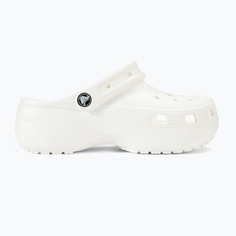 Papucs, női Crocs Classic Platform Clog white 3