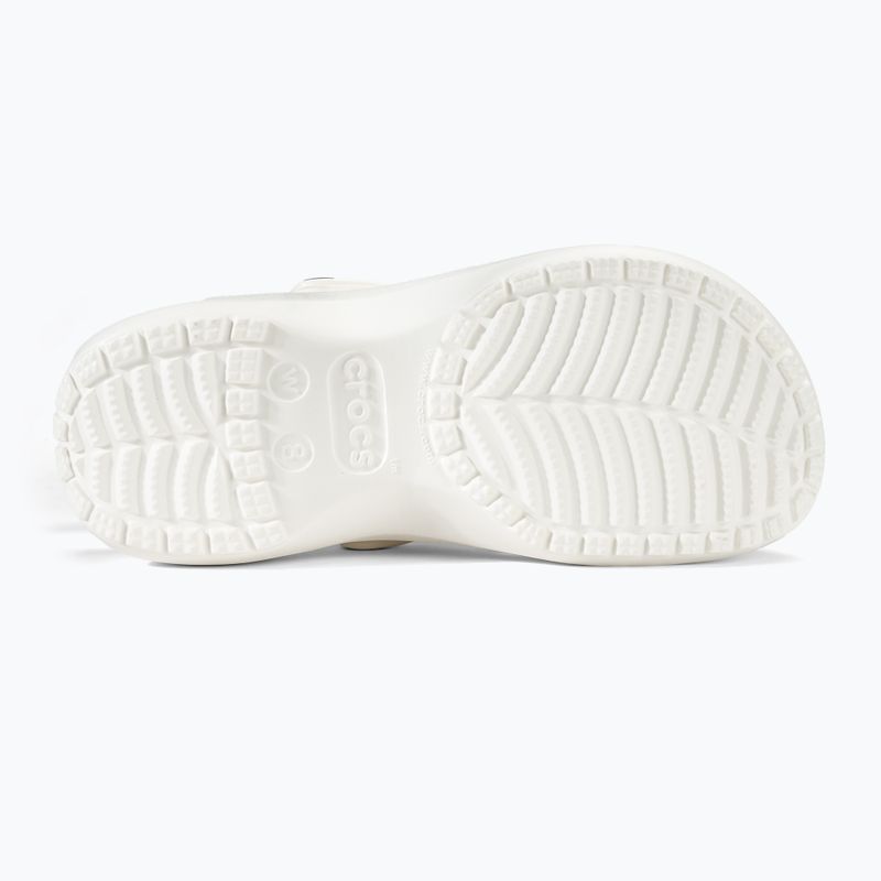 Papucs, női Crocs Classic Platform Clog white 5
