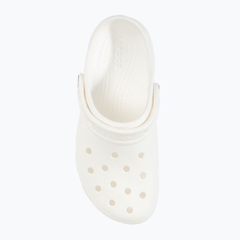 Papucs, női Crocs Classic Platform Clog white 6