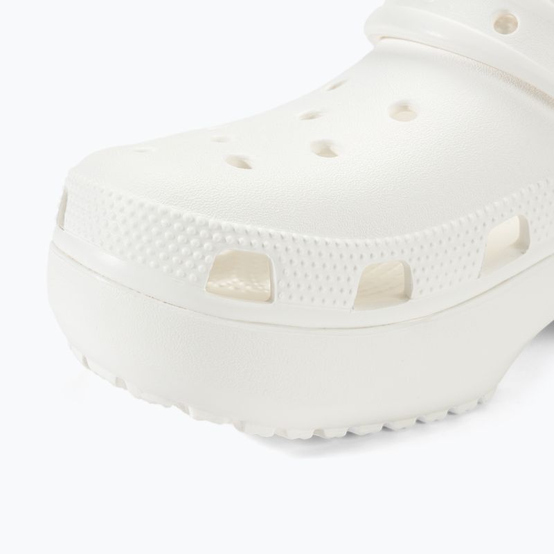 Papucs, női Crocs Classic Platform Clog white 8