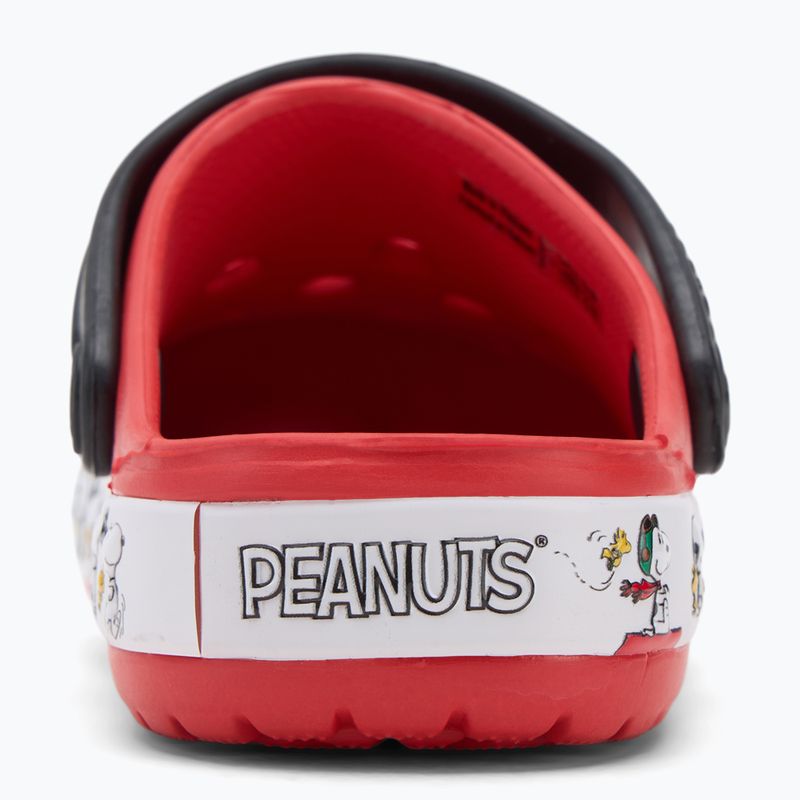 Crocs Fun Lab Snoopy Woodstock Clog Toddler lángos flip-flopok 7
