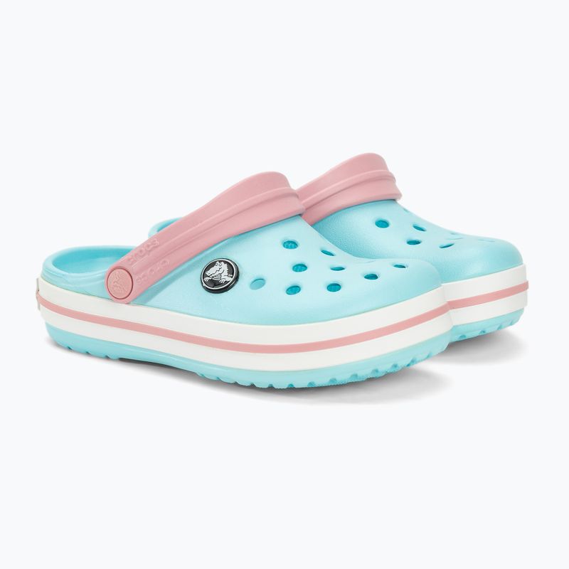 Gyermek papucs Crocs Crocband Clog ice blue/white 5