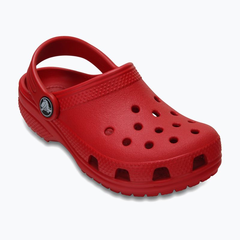 Gyermek flip-flopok Crocs Classic Kids Clog piros 206991 9