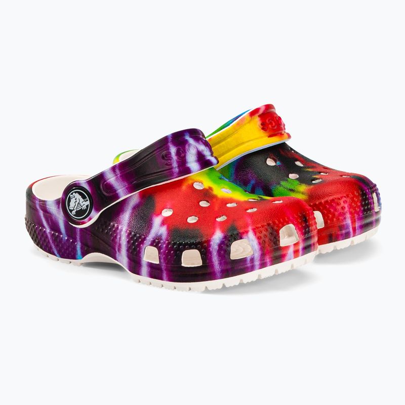 Crocs Classic Tie-Dye Graphic Clog T színes gyermek flip-flop 206994-90H 5