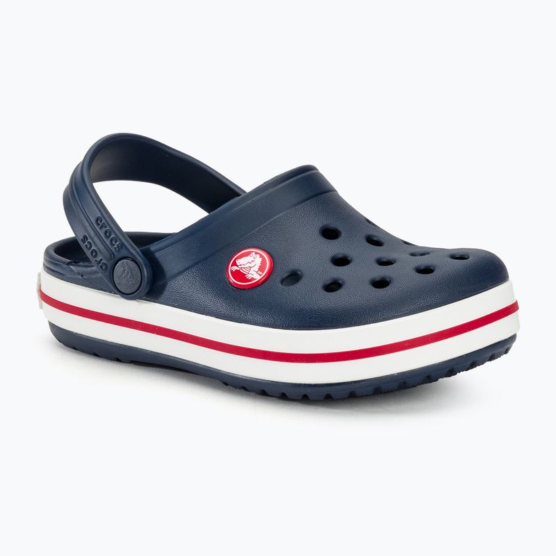 Gyermek papucs Crocs Crocband Clog navy/red 2