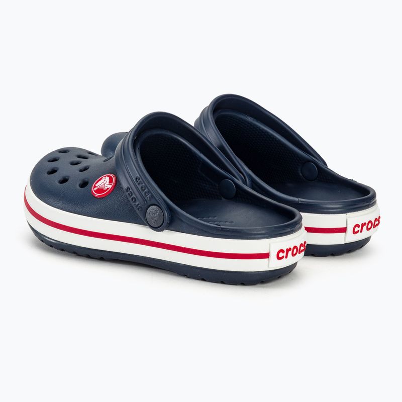 Gyermek papucs Crocs Crocband Clog navy/red 4