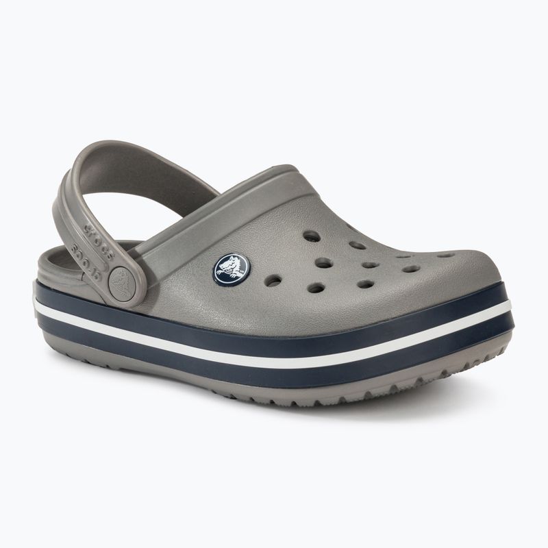 Gyermek Crocs Crocband Clog flip-flop füst/tengerészkék fapapucs 2