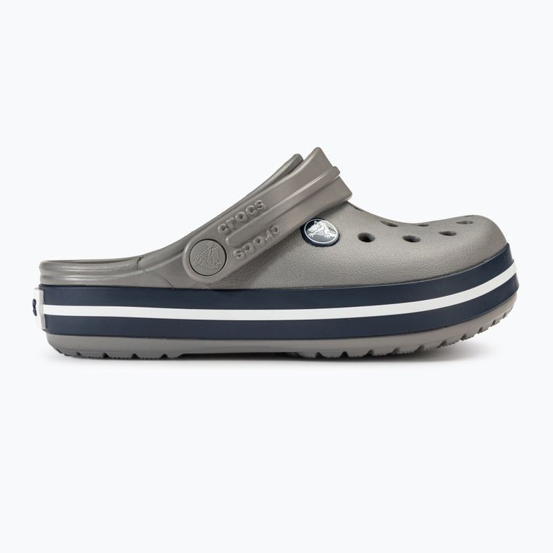 Gyermek Crocs Crocband Clog flip-flop füst/tengerészkék fapapucs 3