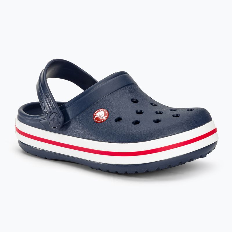 Gyermek papucs Crocs Crocband Clog navy/red 2