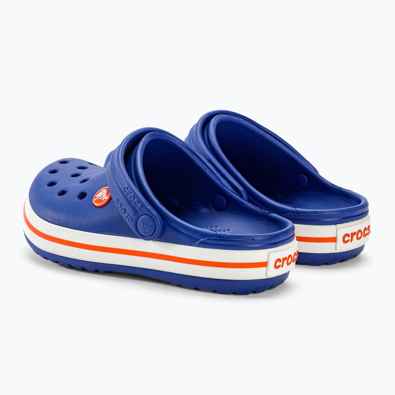 Gyermek Crocs Crocband Clog cerulean kék flip-flopok 5