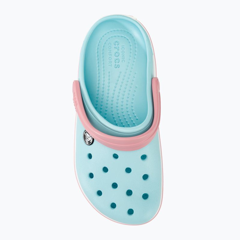 Gyermek papucs Crocs Crocband Clog ice blue/white 7