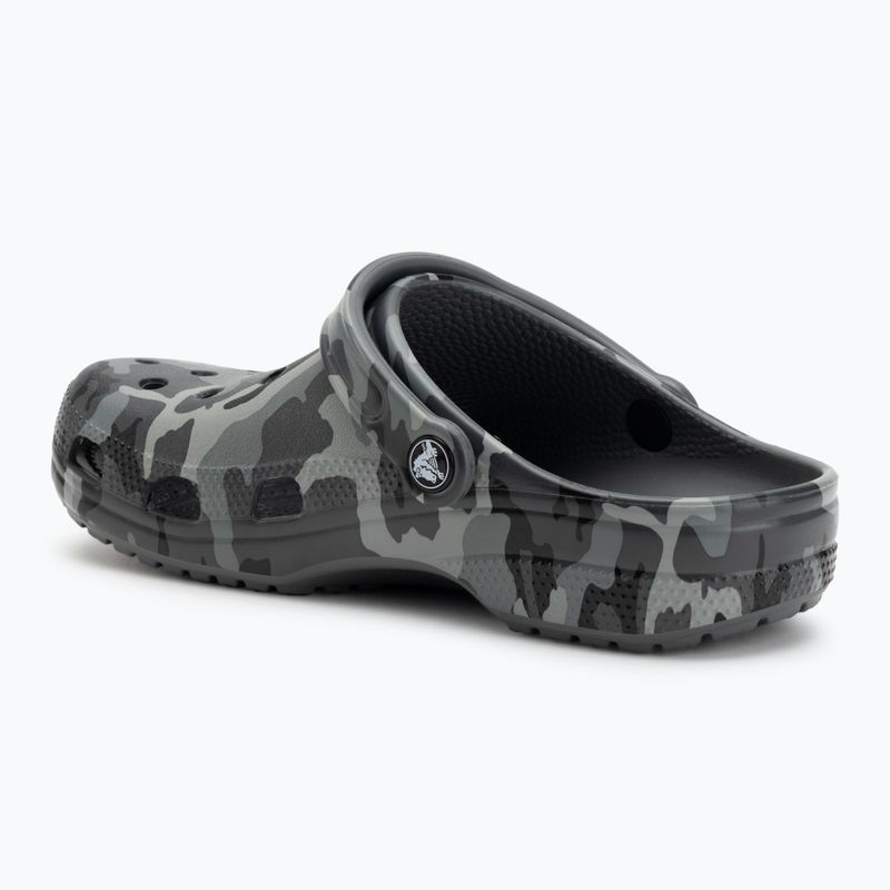 Crocs Classic Printed Camo Clog pala szürke/multi flip-flopok 4