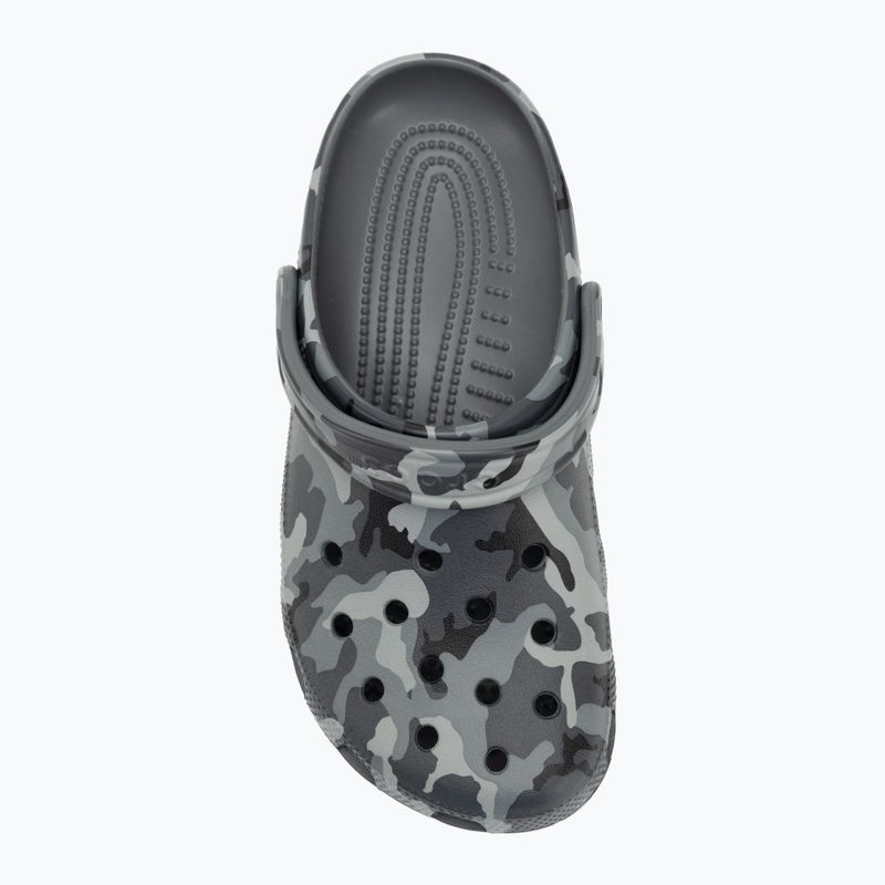 Crocs Classic Printed Camo Clog pala szürke/multi flip-flopok 6