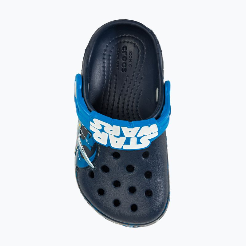 Papucs, gyerek Crocs Fun Lab Luke Skywalker Lights Clog navy 6