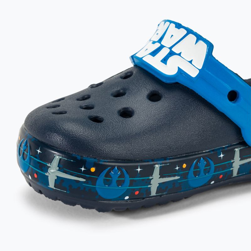 Papucs, gyerek Crocs Fun Lab Luke Skywalker Lights Clog navy 8