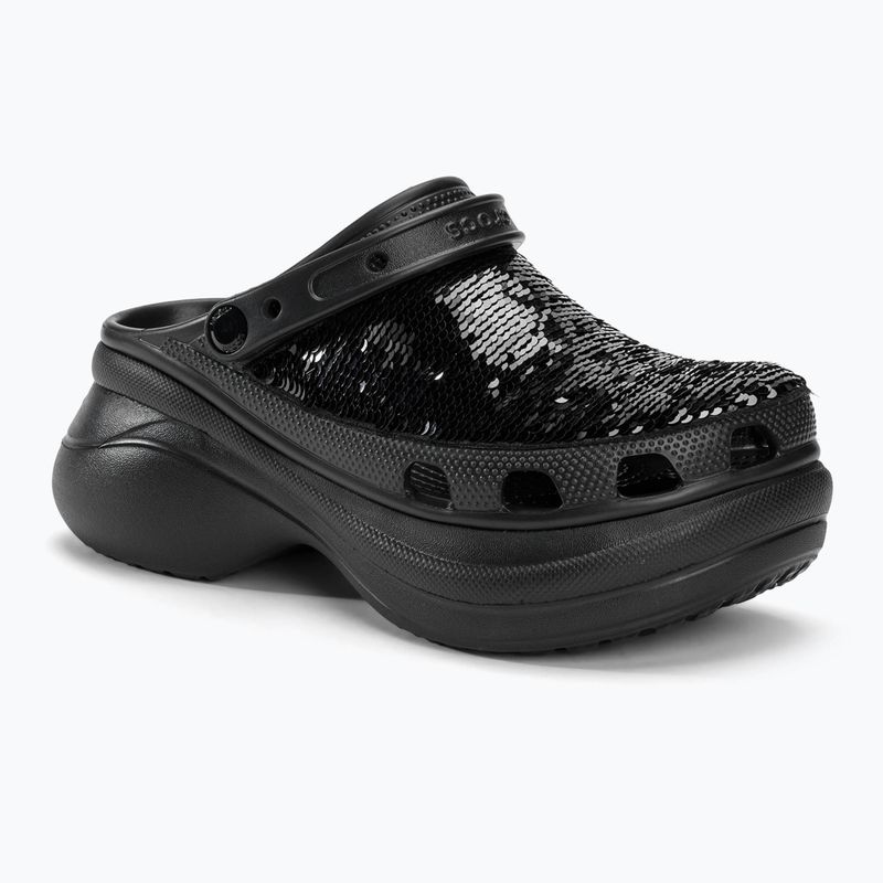 Női papucs Crocs Classic Bae Sequin black/multi