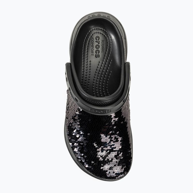 Női papucs Crocs Classic Bae Sequin black/multi 8