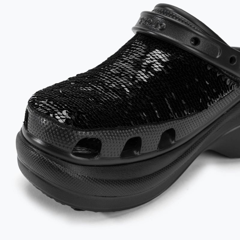 Női papucs Crocs Classic Bae Sequin black/multi 10
