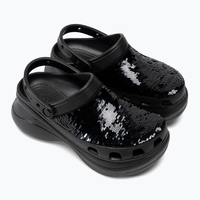 Női papucs Crocs Classic Bae Sequin black/multi 5