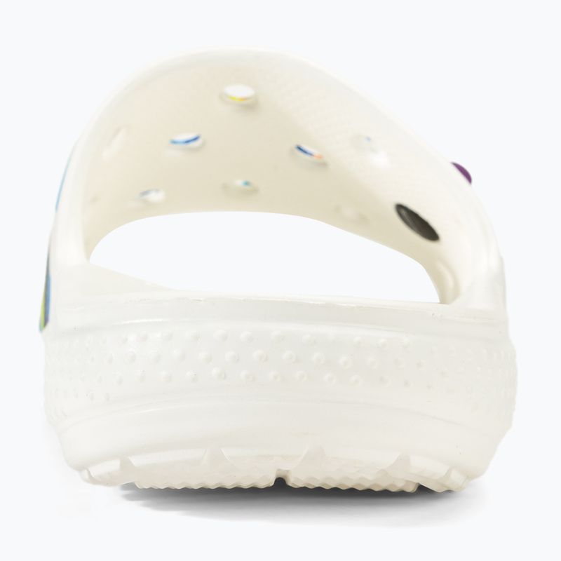 Papucs Crocs Classic Crocs Bubble Block Slide white/multi 6