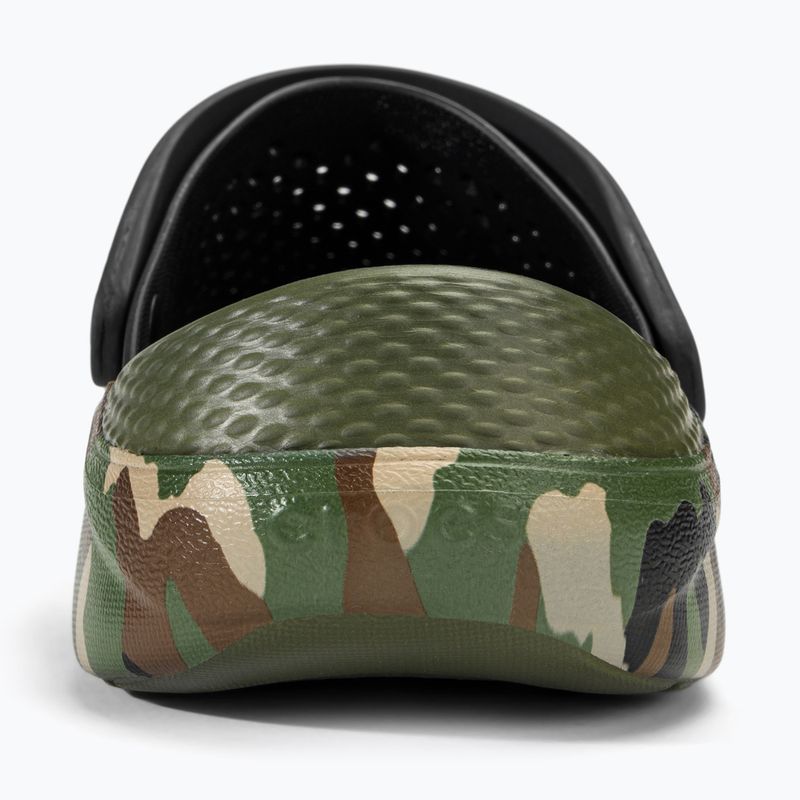 Papucs Crocs LiteRide Printed Camo Clog black/multi 7