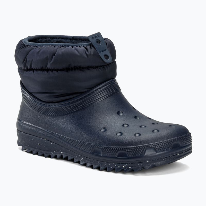 Női hótaposó Crocs Classic Neo Puff Shorty navy