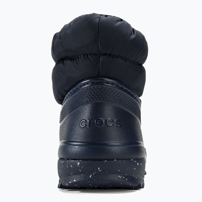 Női hótaposó Crocs Classic Neo Puff Shorty navy 6