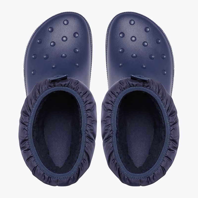 Női hótaposó Crocs Classic Neo Puff Shorty navy 11