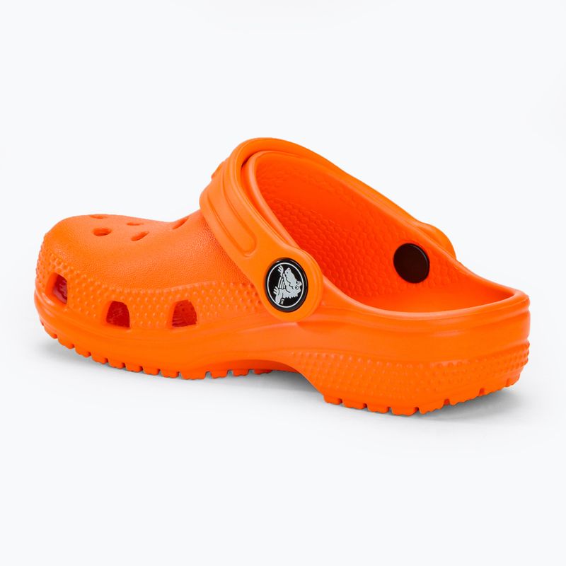 Gyerek papucs Crocs Classic Clog T orange zing 4