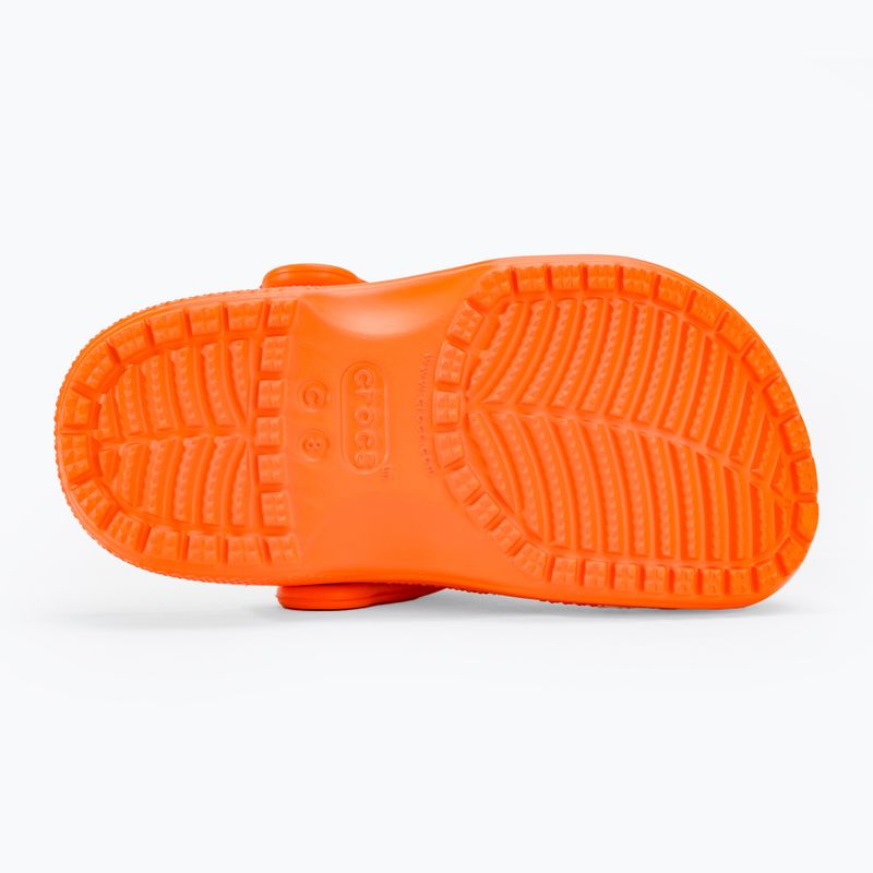 Gyerek papucs Crocs Classic Clog T orange zing 5