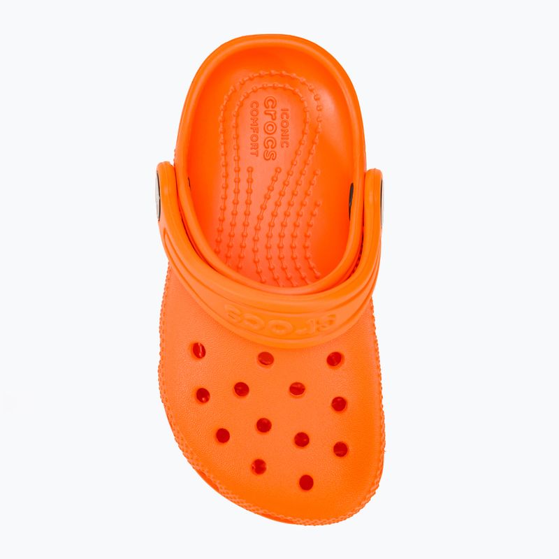 Gyerek papucs Crocs Classic Clog T orange zing 6