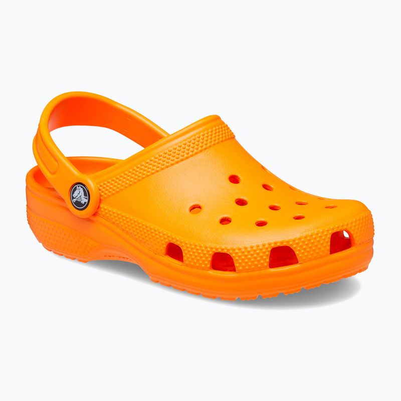 Gyerek papucs Crocs Classic Clog T orange zing 9