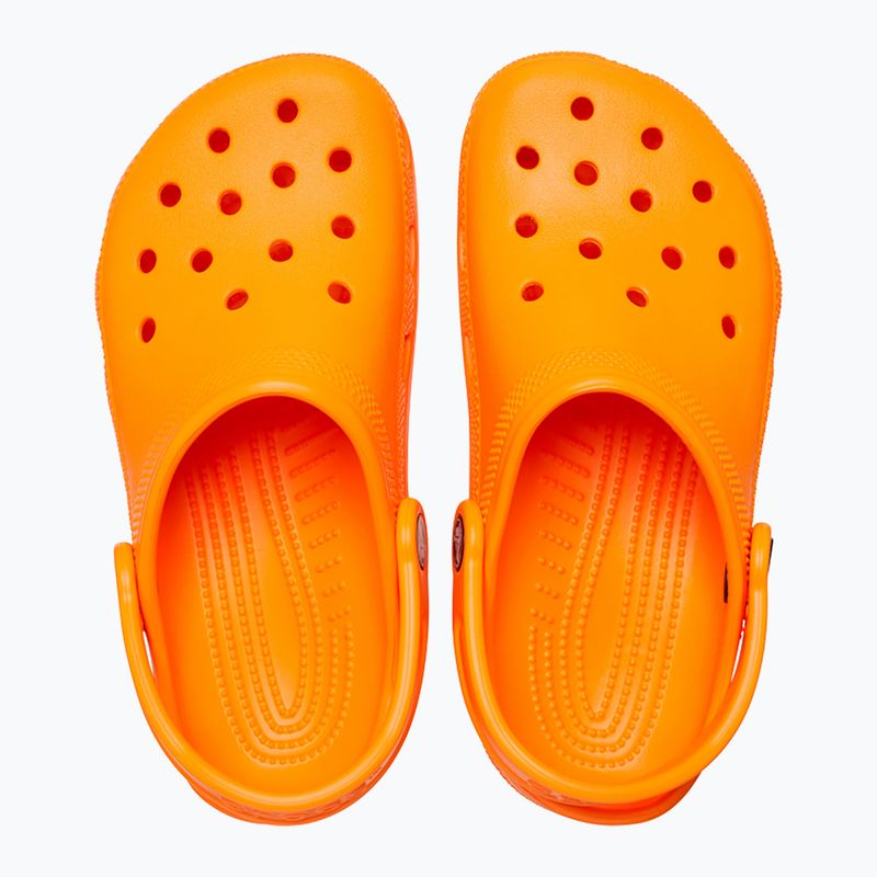 Gyerek papucs Crocs Classic Clog T orange zing 12