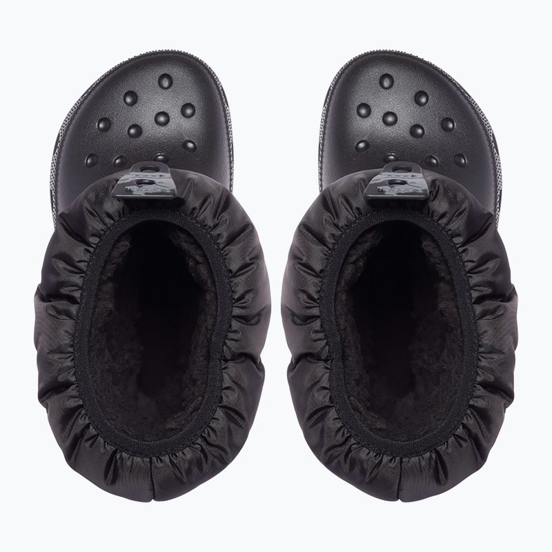 Crocs Classic Neo Puff gyermek hócsizma fekete 11