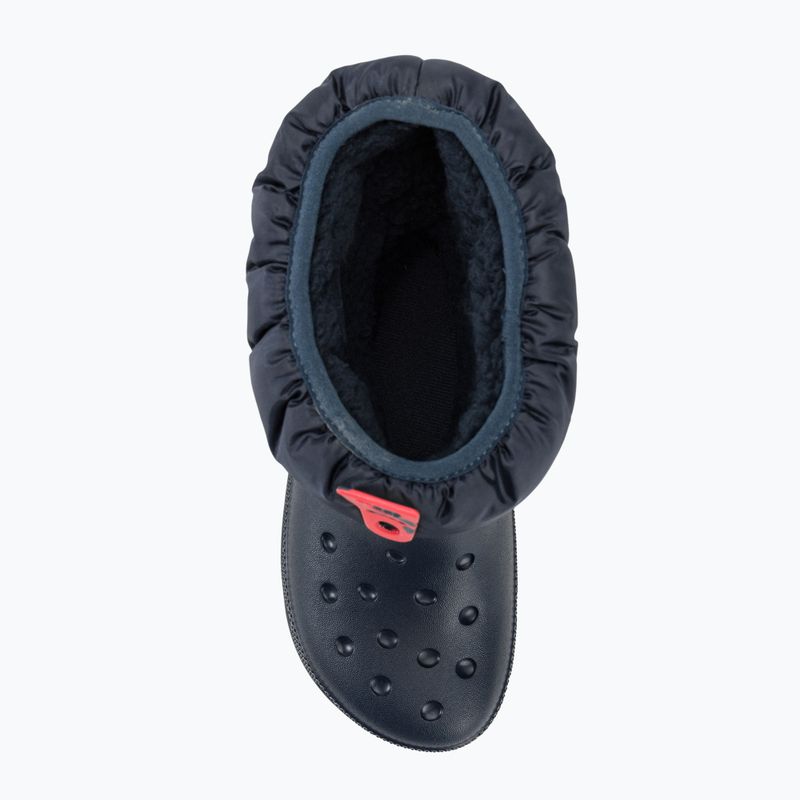 Junior hótaposó Crocs Classic Neo Puff navy 5