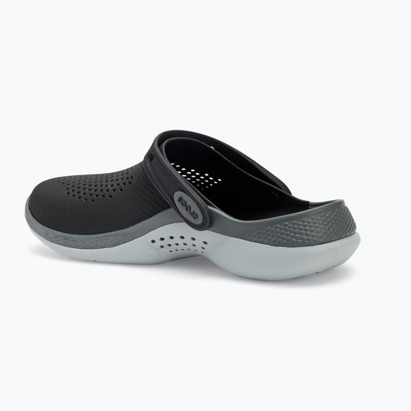 Papucs Crocs LiteRide 360 Clog black/slate grey 4