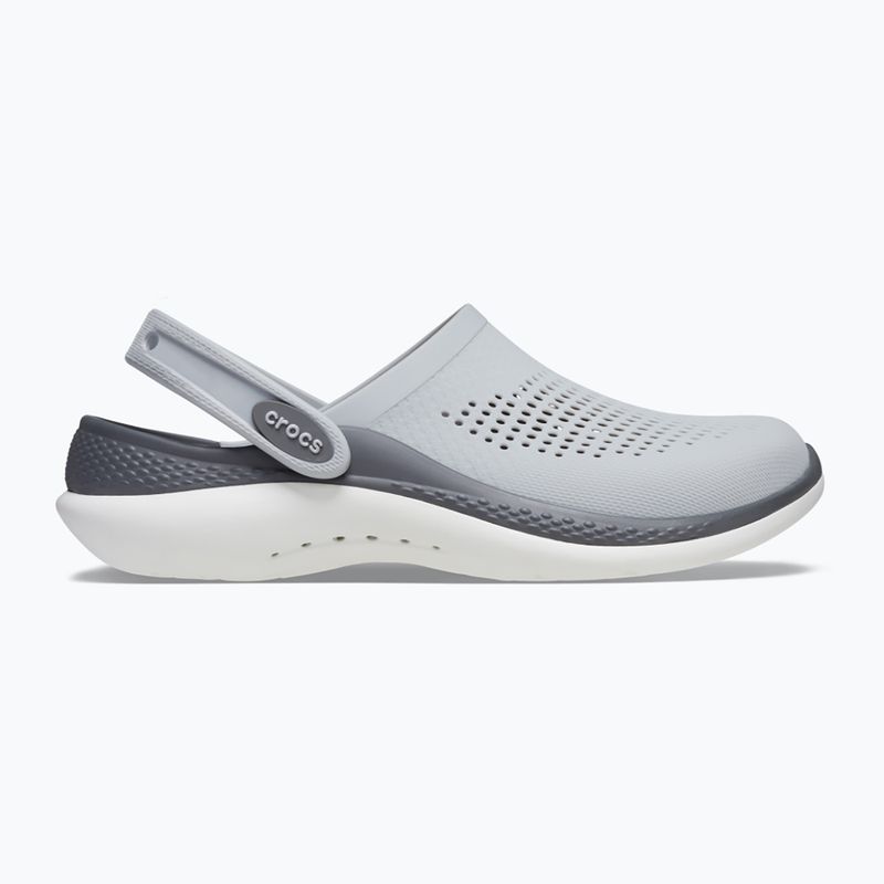 Papucsok Crocs LiteRide 360 Clog light grey/slate grey 2