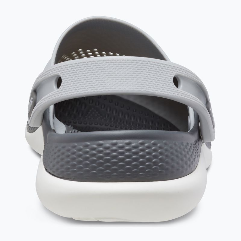 Papucsok Crocs LiteRide 360 Clog light grey/slate grey 3